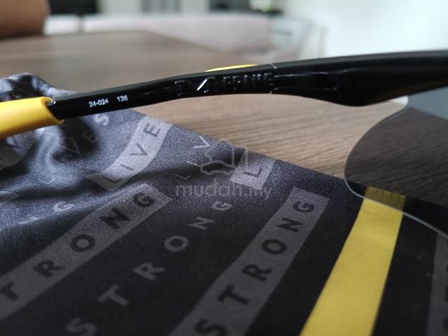 Rare Oakley Livestrong Jet Black Iridium M-Frame H - photo 5 of 6