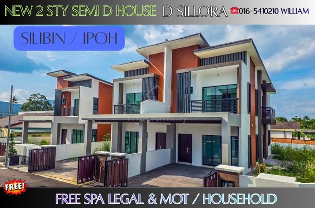 Silibin New house-2 Sty SemiD&2Sty bangalor/👍Price👍 Location,Big 🏠 1