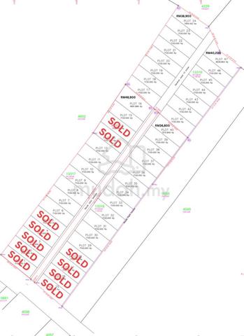 7,100sqft Tanah Lot Banglo (49’x145’) SIMPANG RENGGAM-BENUT 1