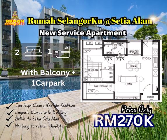 Setia Alam New Service Apartment 1