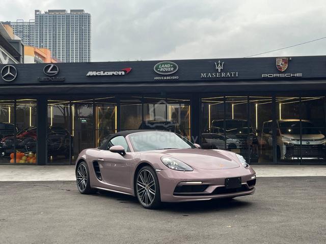 2022 Porsche BOXSTER 718 2.0 Ori Pink Colour,PDLS+ - 2