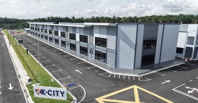 K city indahpura kulai jalan muhibah 1.5 storey factory for rent 1