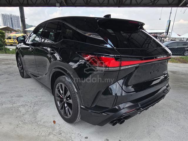 Black Interior, 6AA, 2025 Lexus RX350 2.4 F SPORT - 4