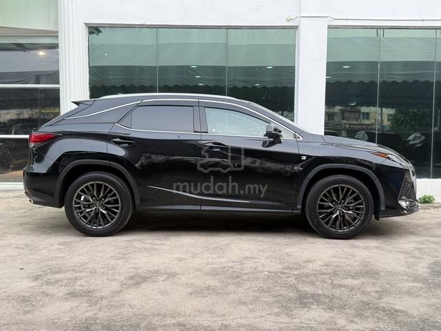 2022Lexus RX300 2.0 F-SPORT BLK INT REAR ELEC SEAT - 5