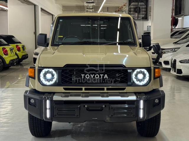 2024 Toyota Land Cruiser 70 AX Gred6A & 6K KM only - 3