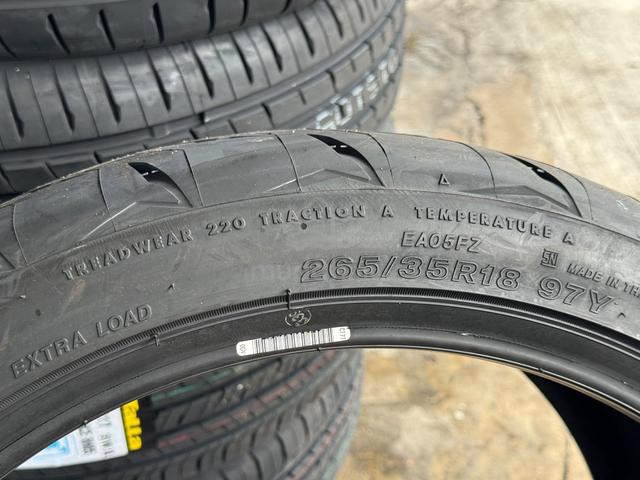 Tayar Baru 265 35 18 Bridgestone Potenza RE005 new - photo 4 of 6