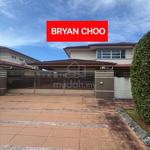 DOUBLE STOREY SEMI D HOUSE FOR RENT At TAMAN RIVERIA SAMARAHAN KUCHING 1