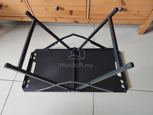 Metal folding table (brand new set) - photo 3 of 6