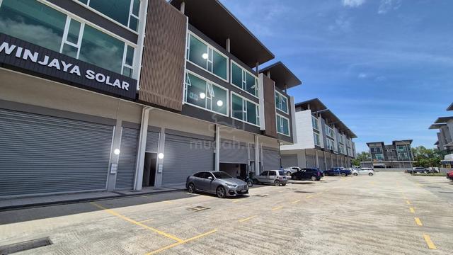Inanam Angco Industrial Park Corporate Office Lot for Rent Offis Sewa 1