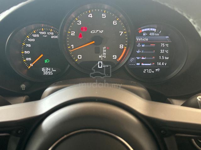 2022 Porsche 718 4.0 Cayman GT4 Coupe Sport Chrono - 5