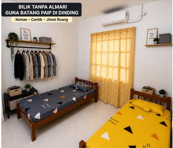 Murahhh Bilik Sewa Lelaki Partially Furnished!!! 1