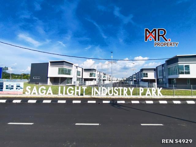 Double Storey Semi-D Light Industry Kawasan Perusahaan Saga FOR SALE 1