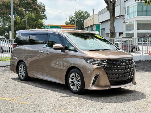 2025 Toyota ALPHARD 2.5 Z,3K KM, ROOF MONITOR - 2