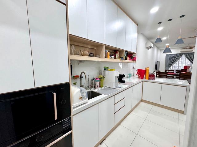 [Kitchen Extended] Double Storey Terrace, Agalia, Danua Ceria, Gamuda 5