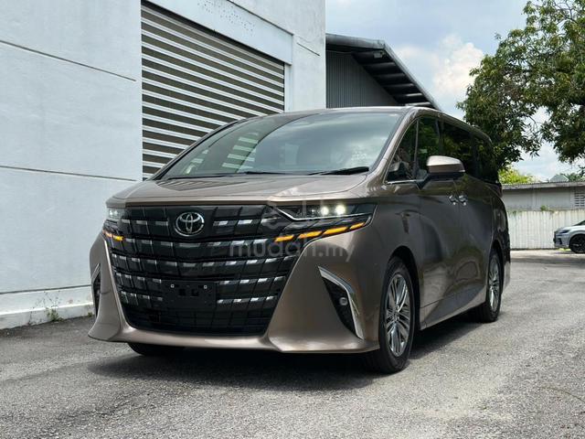 2025 Toyota ALPHARD 2.5 Z Gold Colour Limited Full - 2