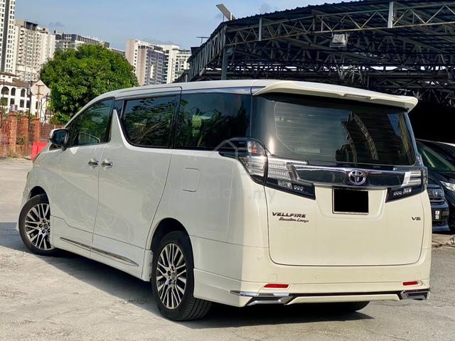 2017 Toyota VELLFIRE 2.5 ZG SUNROF PILOT MODELISTA - 2