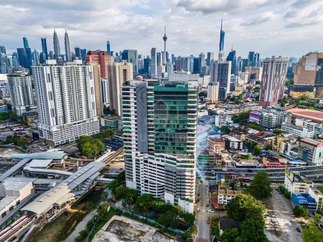 [ NEAR LRT & MRT ] Stand Alone Office Tower Building Jalan Tun Razak 3