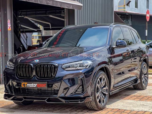 BMW X3 X4 G01 G02 LCI Front Lip MP Style Kit Set - Car Accessories ...