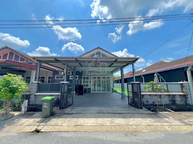 Partly Furnished + Renovated, Semi-D Taman Sena, Pekan Pokok Sena 1