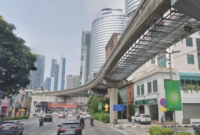 5 Storey SHOP LOT Chow Kit KL, Actual, Freehold, Facing MAIN ROAD View 1