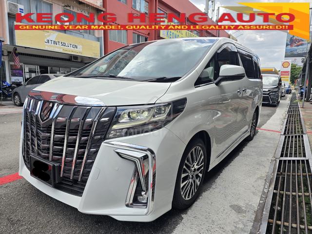 2016 Toyota ALPHARD 2.5 SC New F.Lift JBL 2YrWrnty - 2