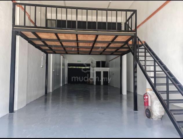 Nice Unit 2 Storey Link Factory Free Mezzanine Floor Telok Panglima 1