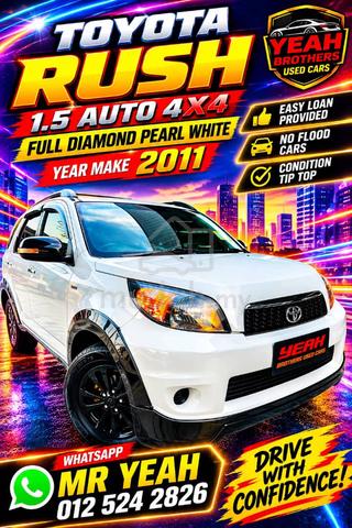 2011 Toyota RUSH 1.5 G FACELIFT (A) FULL SPEC - 1