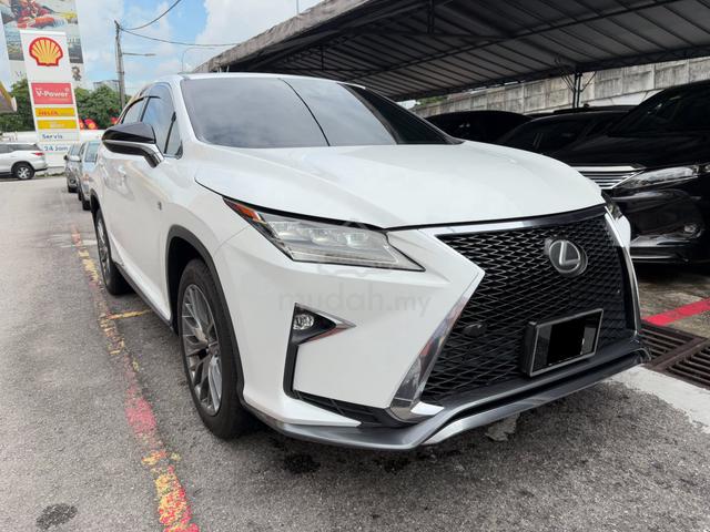 2016 Lexus RX200T 2.0 F SPORT (A) REG 2020 P/Boot - 1