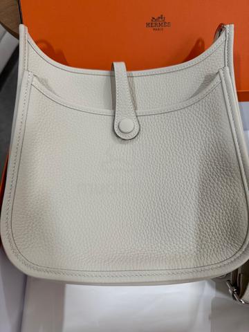 Hermes Evelyne 23 Craie 2026. Stamp G. Brand New - photo 5 of 6