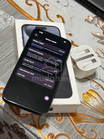 Iphone 15 Pro Blue Titanium 256gb - photo 4 of 4