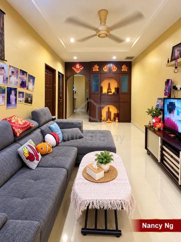 Sg Puyu Taman Sri Penang renovated 1 storey terrace good maintained 1