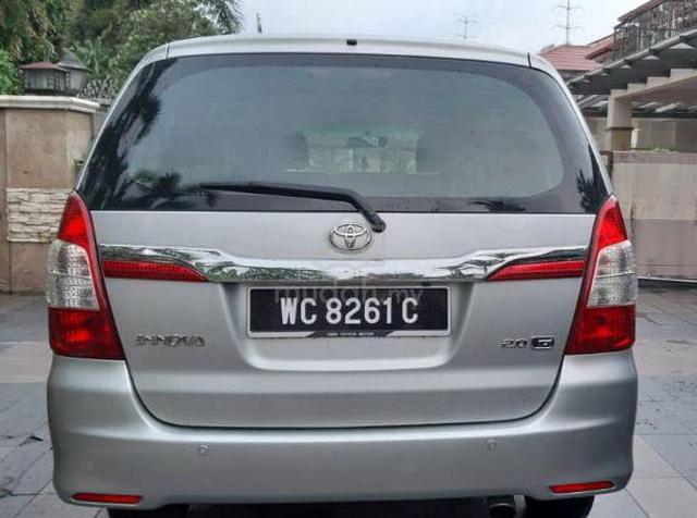 2015 Toyota INNOVA 2.0 G (A) - 2