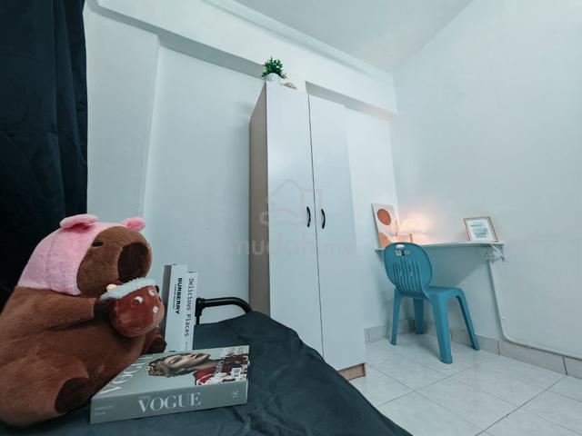 [Available NOW] Pelangi Damansara Apartment FEMALE Single Room SEWA 1