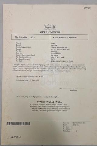 TANAH untuk dijual 1