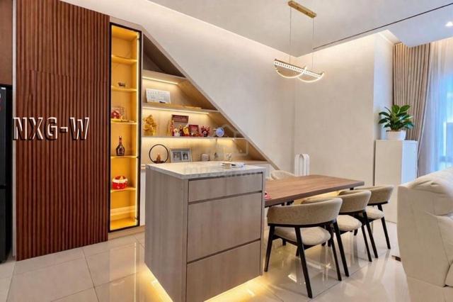 Renovate đFurnishăGround FloorăTownhouse Ember Eco Ardence Setia Alam 1