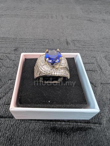 Cincin Batu Nilam Bangkok (Blue Sapphire) - photo 2 of 5