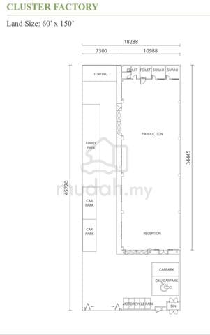 Dato Onn, Eco business park 1 phase 3 Cluster Factory for Rent 5