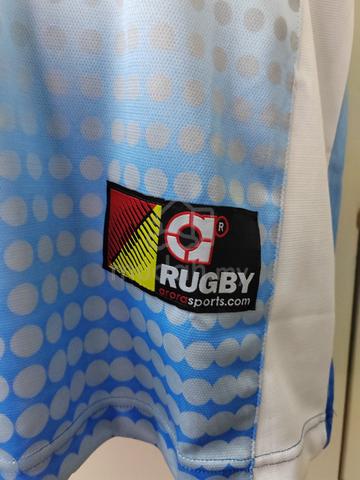 ITEM BARU_Baju Rugby ARORA size M White_Blue - photo 2 of 6