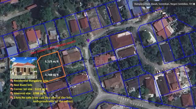 Residential Bungalow Lot at Kampung Pasir, Rasah, Seremban, N9 1