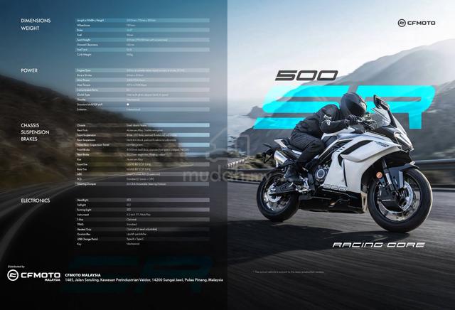 NEW CFMOTO 500SR READY STOCK FULL LOAN Gift x 14 - photo 18 of 18