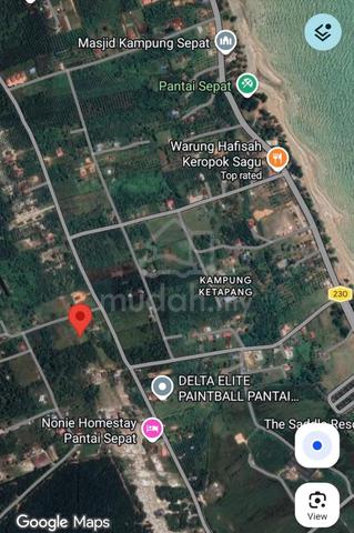 Tanah lot banglo Pantai sepat tanah luas (8019) sqft 1