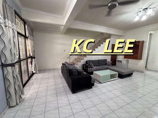 Partially Furnished 2 Storey Terrace For RENT @ Taman Asas Murni,BM 1