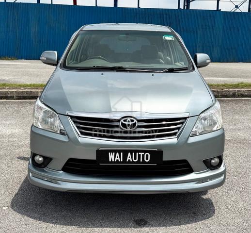 2012 Toyota INNOVA 2.0 G FACELIFT MPV (A) Cashback - 2