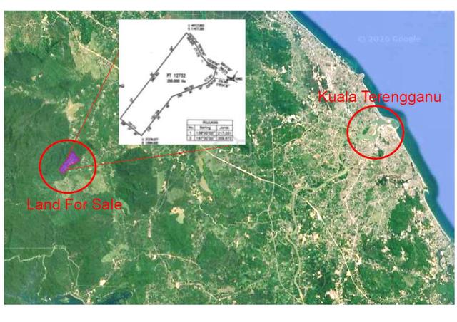 250 Hectares AGRICULTURE ESTATE LAND FOR SALE HULU NERUS, TERENGGANU 1