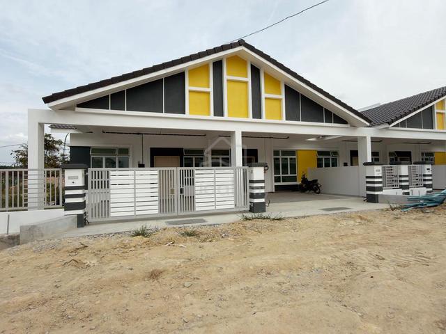 Full Loan Freehold BUMI Lot Ready Unit Single Storey Merlimau Emas 1