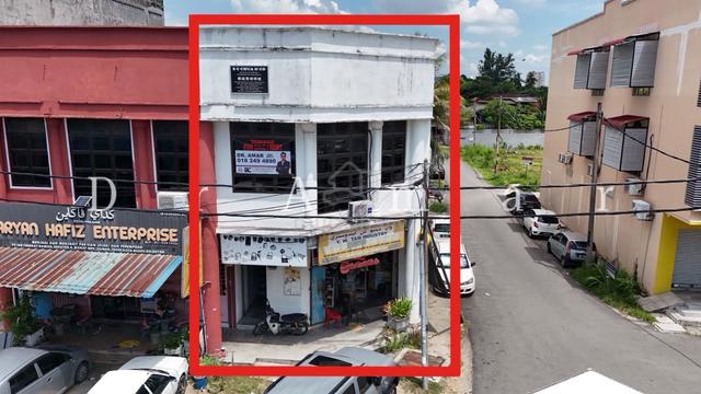 Shoplot Tingkat 1 Untuk Disewa di Jalan Wakaf Mek Zainab, Kota Bharu 1