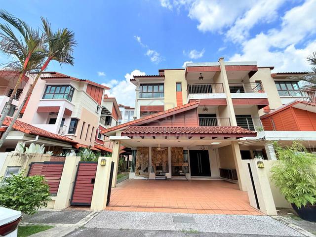 CHEAPEST 3 Storey Semi D Riverview Kemensah 1