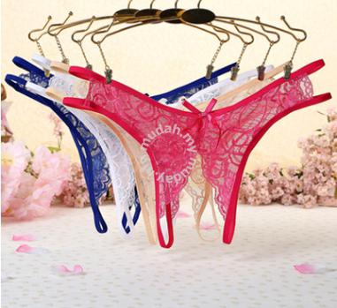 Sexy Transparent Lace G-String Panties Women Underwear Panty's Low-Waist  Female