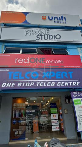 Bangi seksyen 8 shoplot facing main road 1st floor bandar bangi baru 1