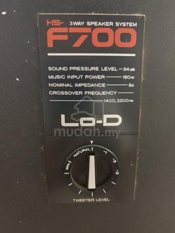 Hitachi Lo-D F700 Vintage High-End Speakers - photo 2 of 4